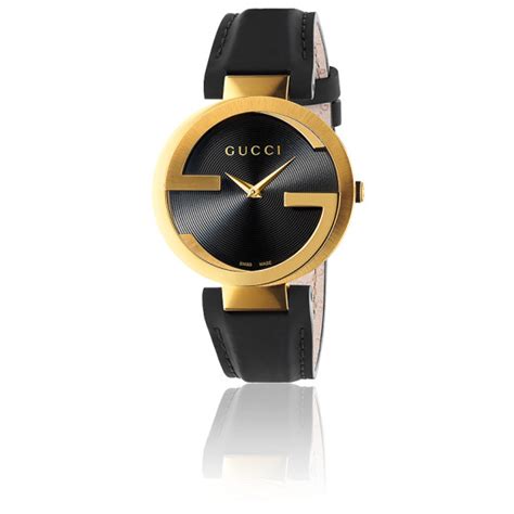 montre gucci femme bracelet noir